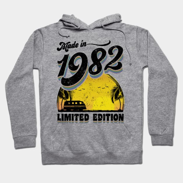 Made in 1982 All Original Parts Hoodie by KsuAnn